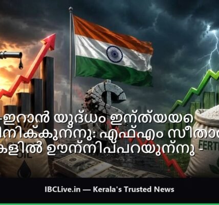 ഇന്ത്യയുടെ സാമ്പത്തിക സൂചകങ്ങൾ കാണിക്കുന്ന ഒരു ഗ്രാഫ്