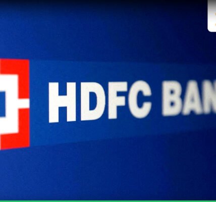 HDFC ബാങ്കിൻ്റെ ഓഹരി വില ഇടിവ് കാണിക്കുന്ന ഒരു ഗ്രാഫ്