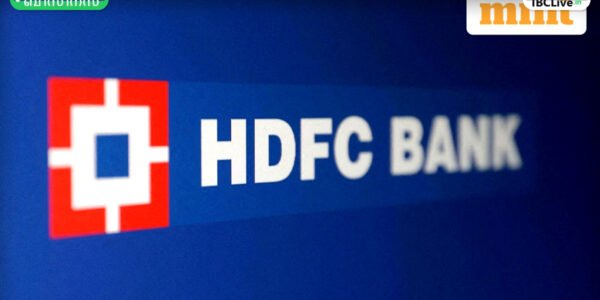 HDFC ബാങ്കിൻ്റെ ഓഹരി വില ഇടിവ് കാണിക്കുന്ന ഒരു ഗ്രാഫ്