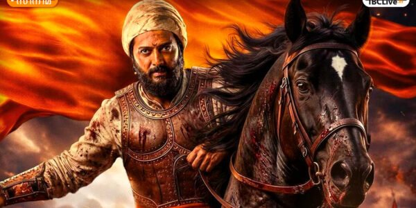 റിതേഷ് ദേശ്മുഖ് സംവിധാനം ചെയ്ത രാജാ ശിവാജി സിനിമയുടെ പോസ്റ്റർ