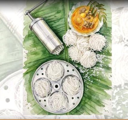 ഒരു ചീരവയുടെ ചിത്രം, തേങ്ങ ചുരണ്ടാൻ ഉപയോഗിക്കുന്ന കേരളത്തിലെ പരമ്പരാഗത ഉപകരണം.