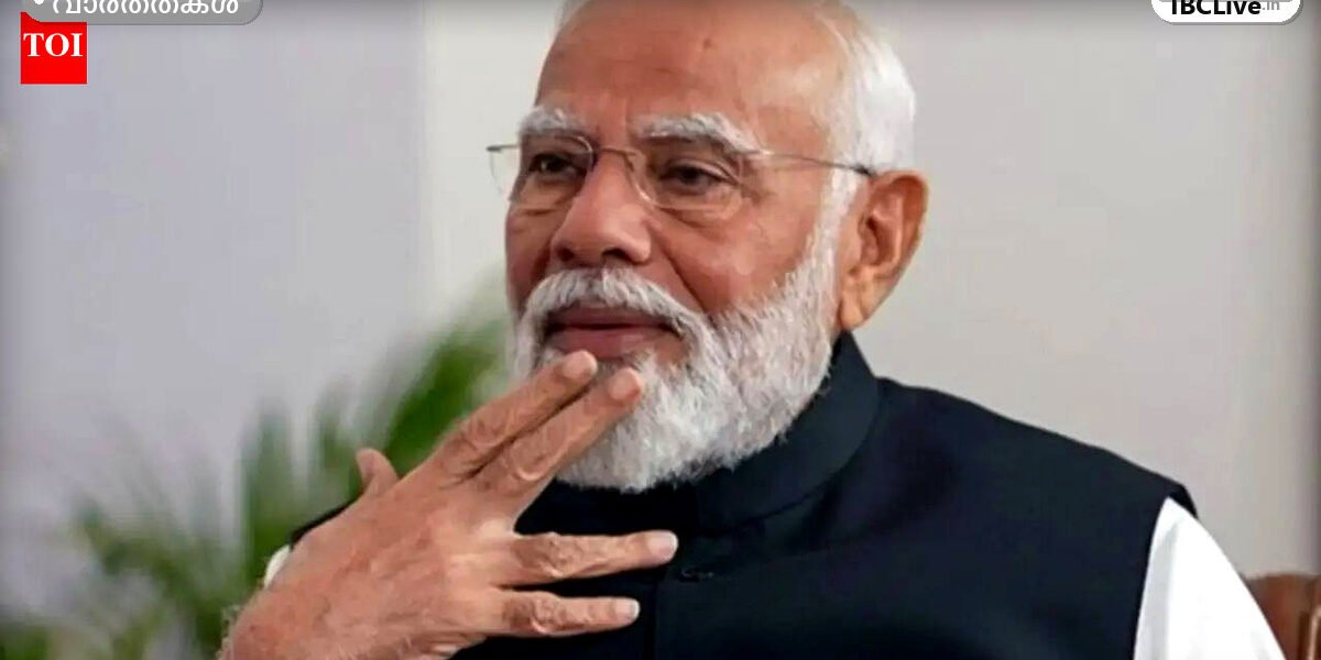 പ്രധാനമന്ത്രി നരേന്ദ്ര മോദി ഉഷ്ണതരംഗത്തെക്കുറിച്ച് സംസാരിക്കുന്നു.