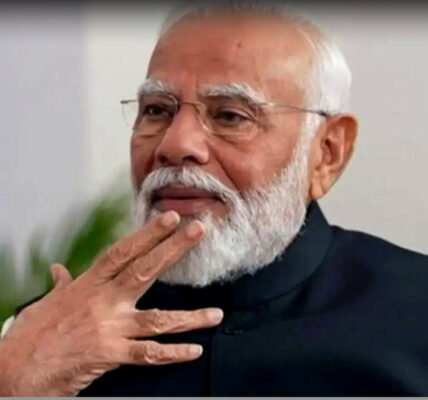 പ്രധാനമന്ത്രി നരേന്ദ്ര മോദി ഉഷ്ണതരംഗത്തെക്കുറിച്ച് സംസാരിക്കുന്നു.