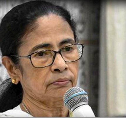 പശ്ചിമ ബംഗാൾ മുൻ മുഖ്യമന്ത്രി മമത ബാനർജിയുടെ ചിത്രം