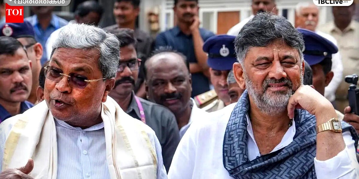 കർണാടക മുഖ്യമന്ത്രി സിദ്ധരാമയ്യ മാധ്യമങ്ങളോട് സംസാരിക്കുന്നു