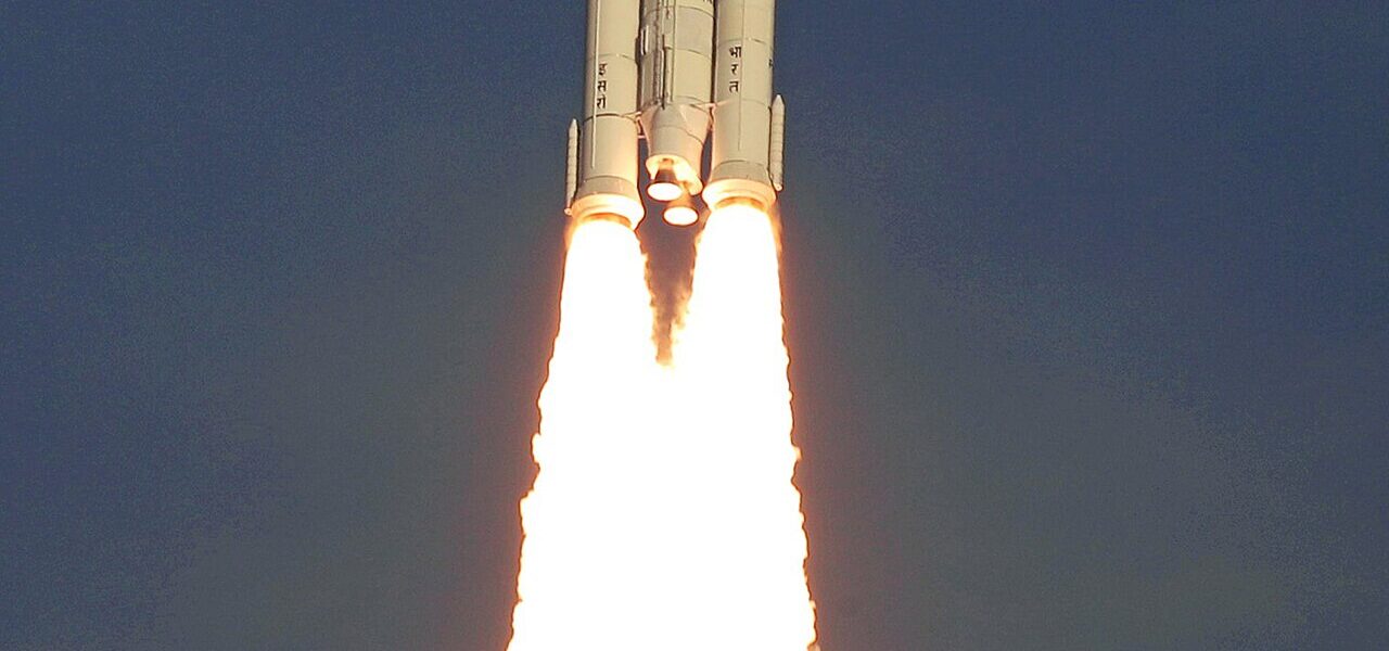 ISRO Gaganyaan LVM3 rocket launch Satish Dhawan