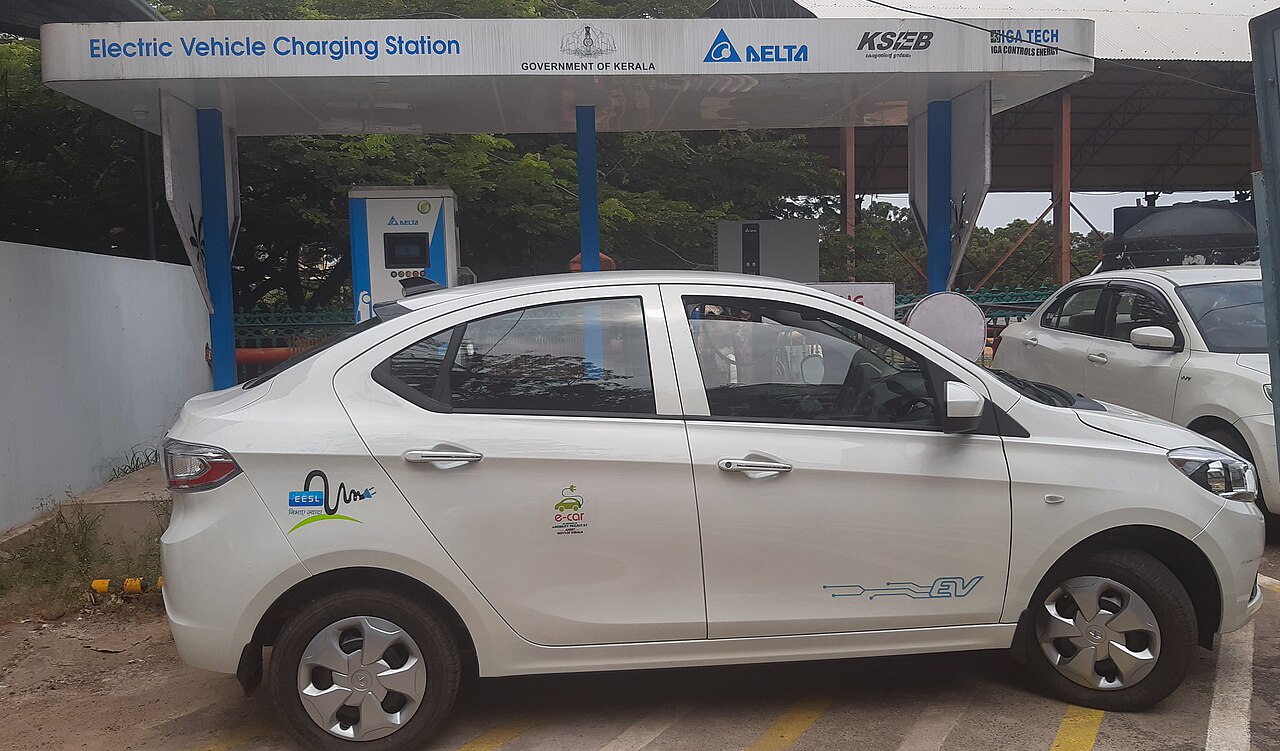 Electric car and EV charging station Kerala - Tata Sierra EV
